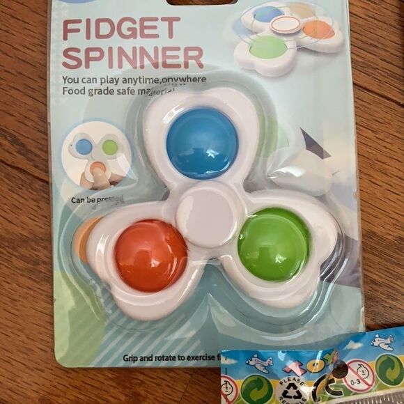 Set of three fidget spinner/poppits - Picture 2 of 3